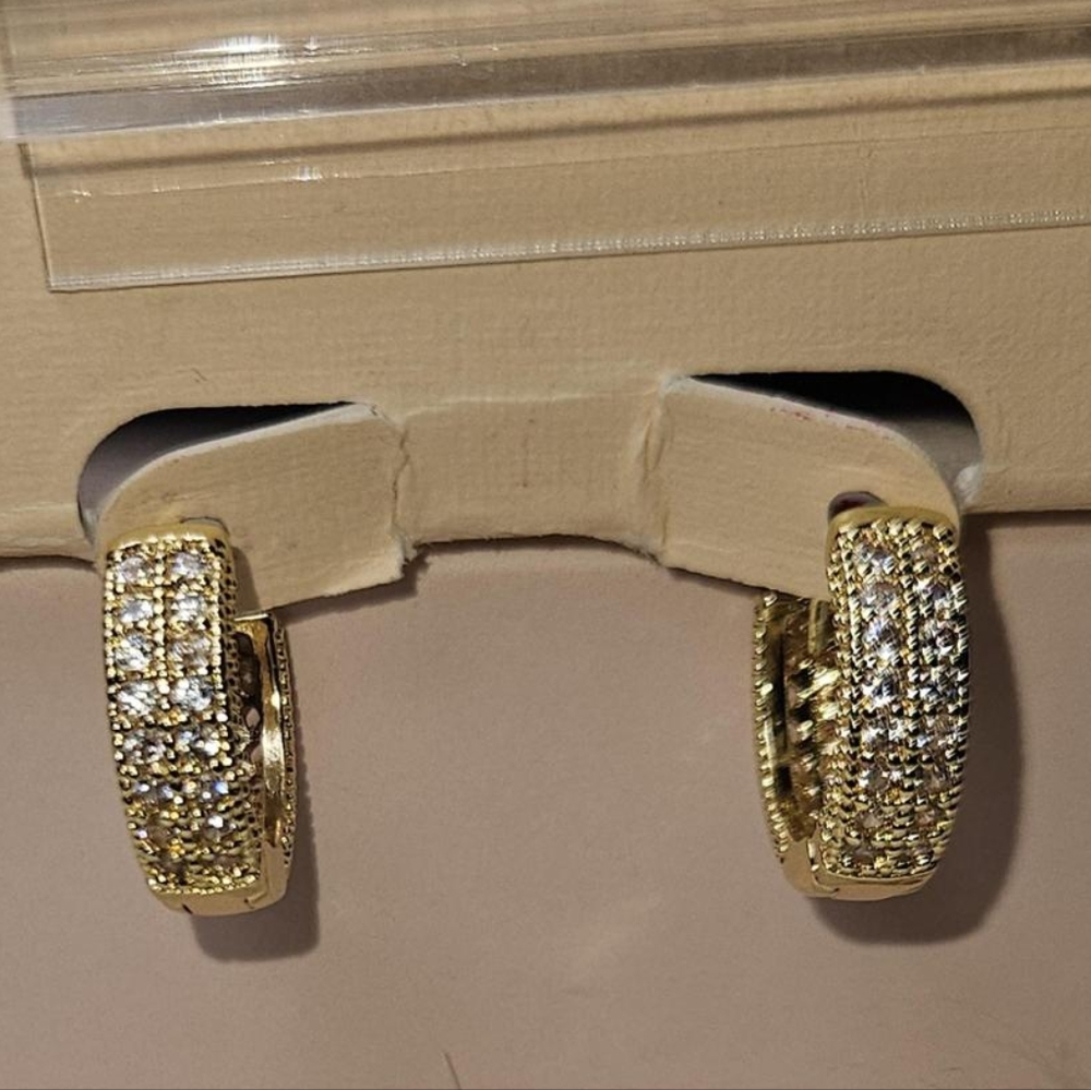 Radiant Energy Hoops - Golden Aura - Picture 3 of 5